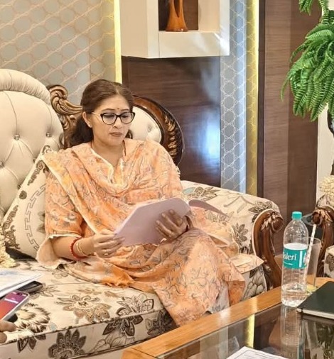 दीप्ति रावत भारद्वाज ने हल्द्वानी पहुंचकर राष्ट्रीय अध्यक्ष नितिन नबीन के दौरे की तैयारियों का लिया जायजा